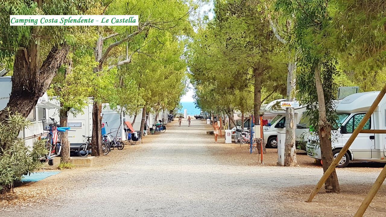 Отель Camping Costa Splendente Sul Mare Ле-Кастелла Экстерьер фото